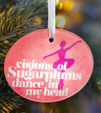 Glass Holiday Ornament