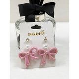 Fancy Glowy Bow Earring Set: MIX COLOR / ONE(12)