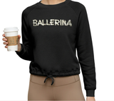 Toe Tape Drawstring Sweatshirt