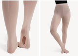 Professional Mesh Transition Tights w/Seams