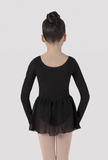 LS Leotard w/Chiffon Skirt