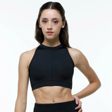 Oxford Mock Neck Top