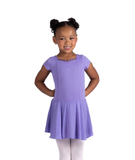 Cap Sleeve Ruffle Dress