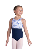 Ruffle Print Leotard