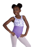 Ruffle Print Leotard