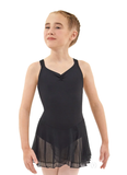 Tank Dress w/Mesh Skirt