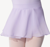 Pull On Skirt Mock Wrap Skirt