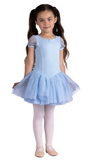 Puff Sleeve Glitter Dress