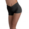 V-Waist Solid Color Short