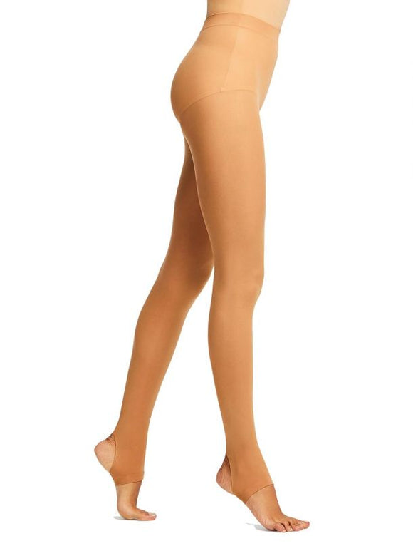 Adult Ultra-Shimmery Toast Footed Tights Houston TX-International